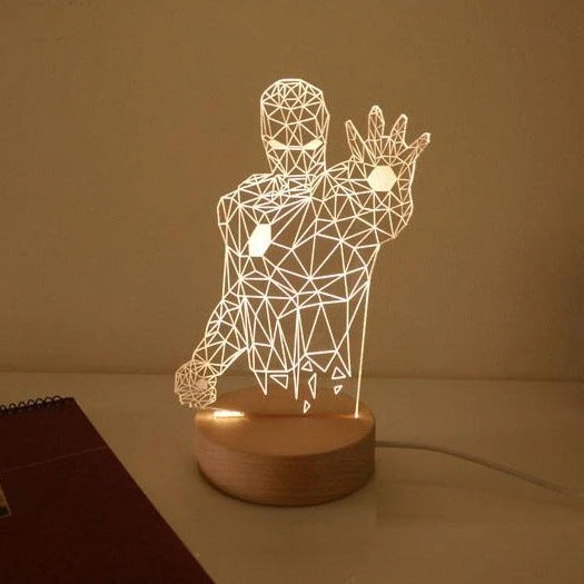 3D illusion Lamp - Multi Touch