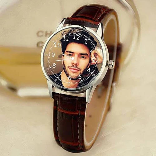 Customize Leather Style Watch